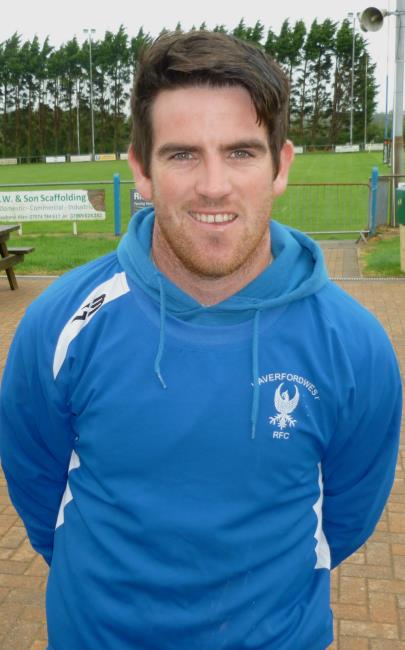 Lee Summons - scored a try for Haverfordwest